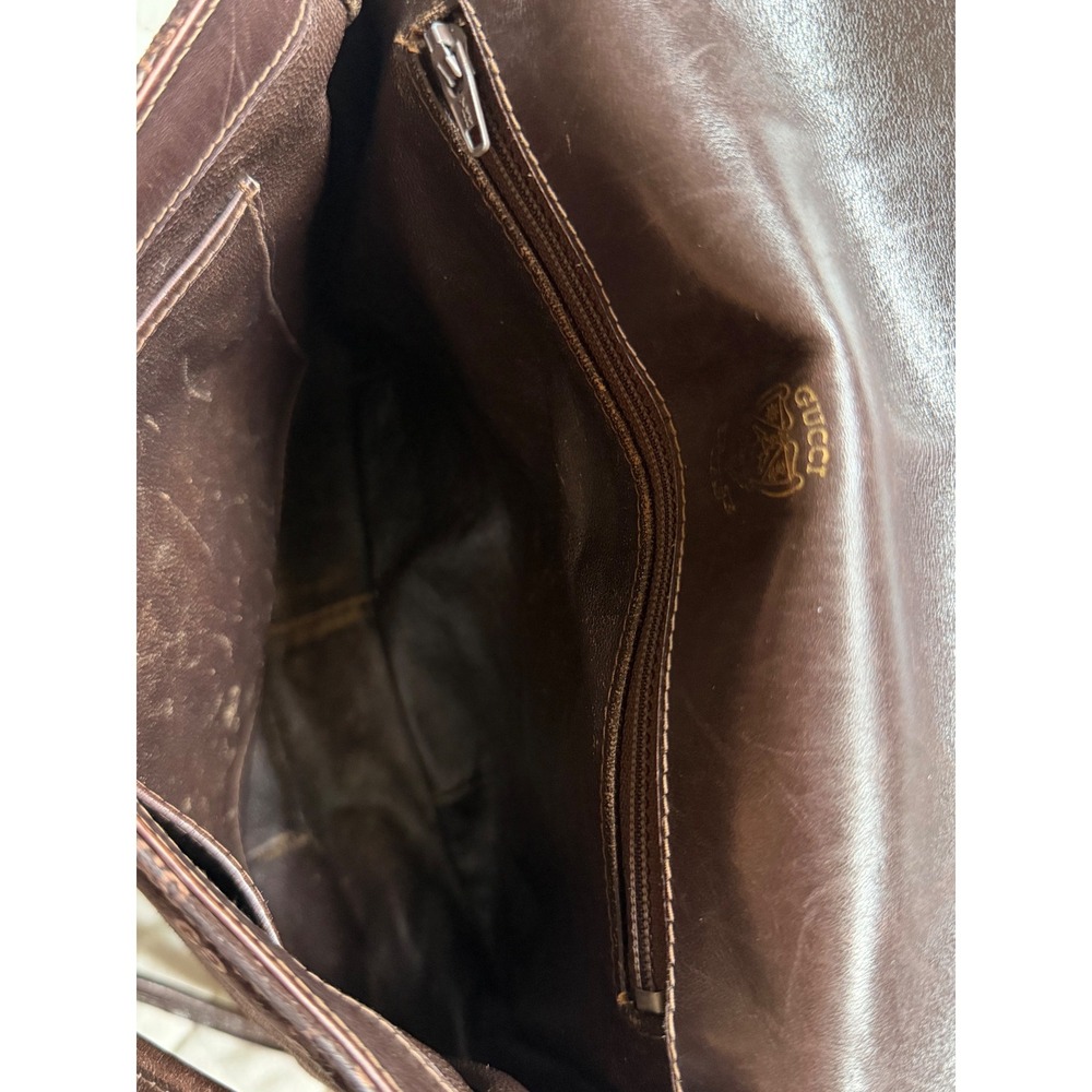 Y2K VTG Unfindable 70s Suede Gucci Monogram Crossbag Rare Coquette Cute Designer - Picture 5 of 8